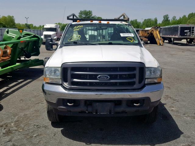 1FDAF57P94EC34581 - 2004 FORD F550 SUPER WHITE photo 7