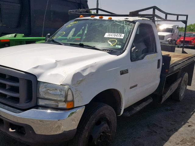 1FDAF57P94EC34581 - 2004 FORD F550 SUPER WHITE photo 9