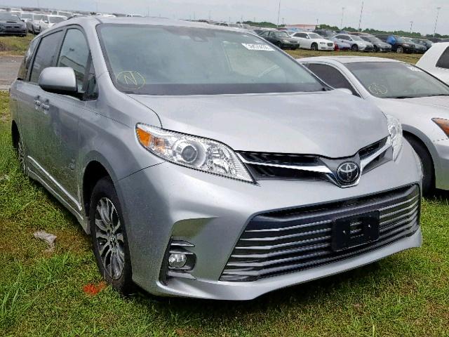 5TDYZ3DC8KS970676 - 2019 TOYOTA SIENNA LIM SILVER photo 1