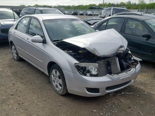 KNAFE222095660316 - 2009 KIA SPECTRA EX SILVER photo 1