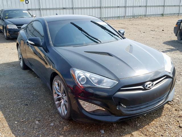 KMHHU6KJ0GU132738 - 2016 HYUNDAI GENESIS CO BLACK photo 1