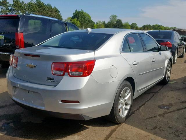 1G11C5SL6EF265020 - 2014 CHEVROLET MALIBU 1LT 银色 照片 4