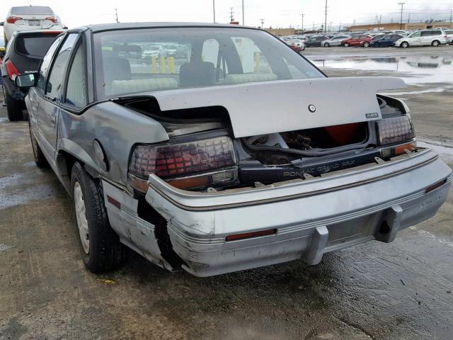 1G2WH54T3PF312345 - 1993 PONTIAC GRAND PRIX 灰色 照片 3