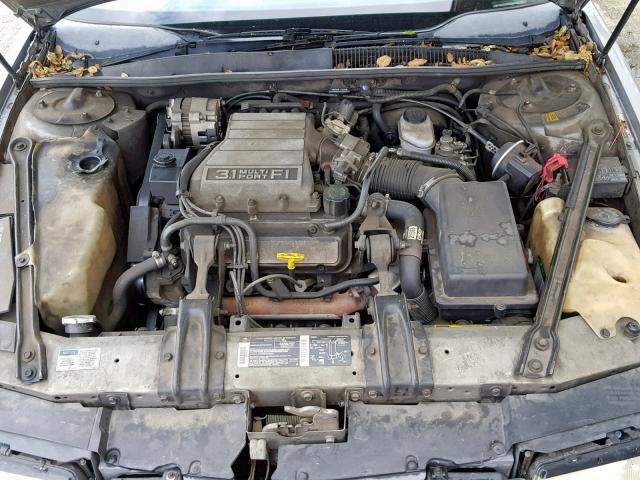 1G2WH54T3PF312345 - 1993 PONTIAC GRAND PRIX 灰色 照片 7