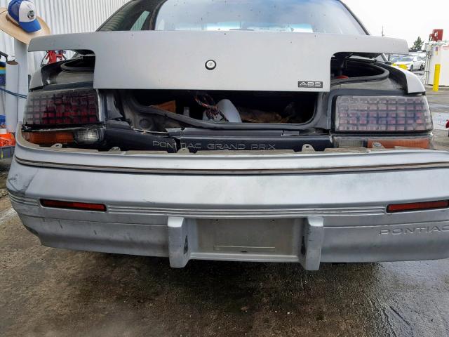 1G2WH54T3PF312345 - 1993 PONTIAC GRAND PRIX 灰色 照片 9