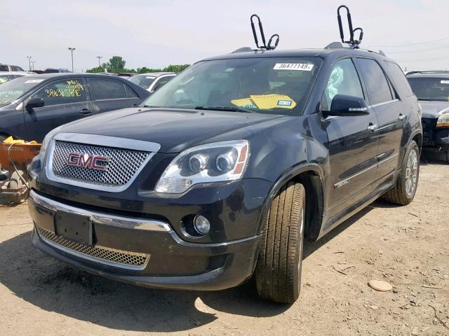 1GKKVTED4BJ380131 - 2011 GMC ACADIA DEN BLACK photo 2