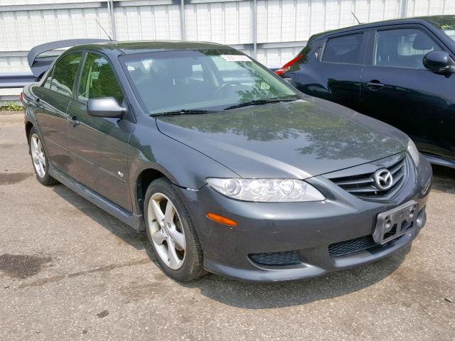 1YVHP80D155M16417 - 2005 MAZDA 6 S GRAY photo 1