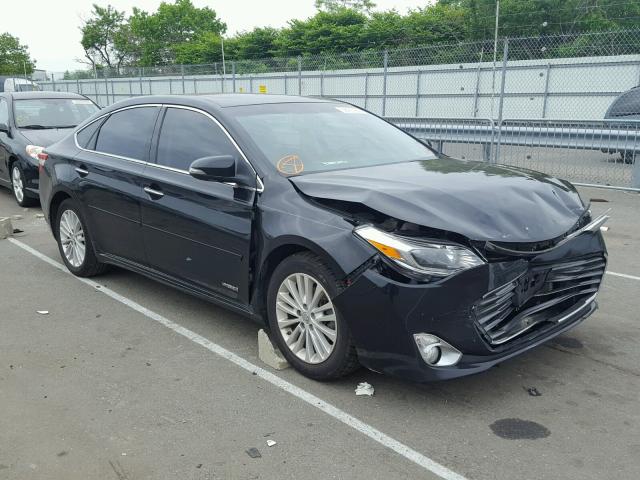 4T1BD1EB6DU001757 - 2013 TOYOTA AVALON HYB BLACK photo 1