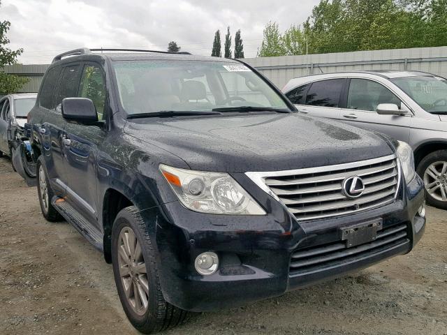 JTJHY00W294024240 - 2009 LEXUS LX 570 BLACK photo 1