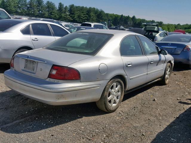 1MEHM55S13G609123 - 2003 MERCURY SABLE LS P SILVER photo 4