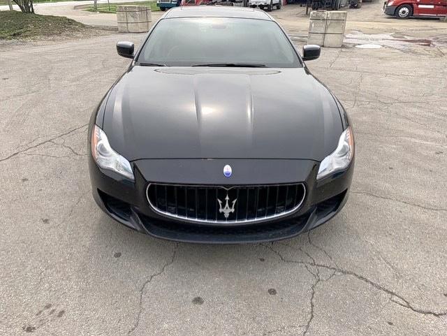 ZAM56PPA4E1072876 - 2014 MASERATI QUATTROPOR BLACK photo 10