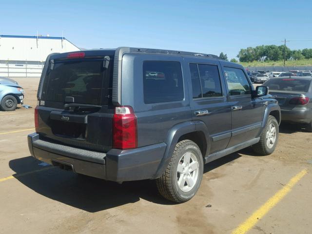 1J8HG48N96C352161 - 2006 JEEP COMMANDER CHARCOAL photo 4