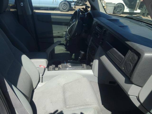 1J8HG48N96C352161 - 2006 JEEP COMMANDER CHARCOAL photo 5