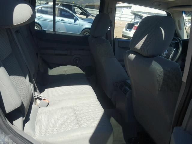 1J8HG48N96C352161 - 2006 JEEP COMMANDER CHARCOAL photo 6