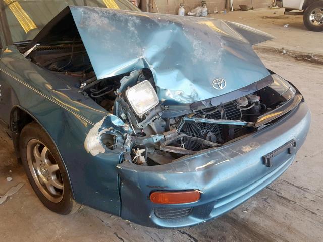JT2AT86F2N0082397 - 1992 TOYOTA CELICA ST GREEN photo 9