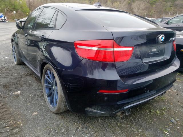 5YMGZ0C59BLK13985 - 2011 BMW X6 M  photo 3