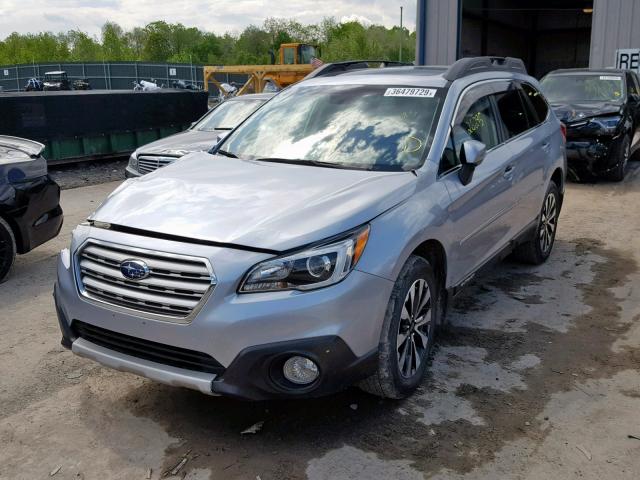 4S4BSENC7G3299803 - 2016 SUBARU OUTBACK 3. SILVER photo 2