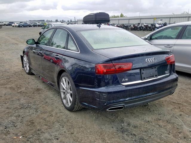 WAUH3AFC4JN014633 - 2018 AUDI A6 PRESTIG BLUE photo 3