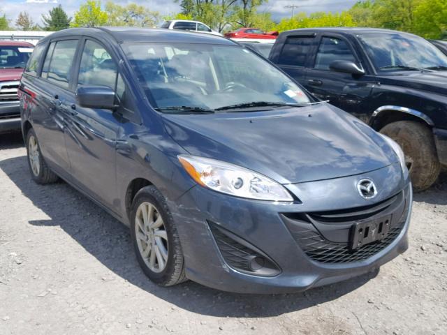 JM1CW2BL4C0131029 - 2012 MAZDA 5 GRAY photo 1