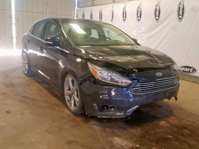 1FADP3J26FL381851 - 2015 FORD FOCUS TITA BLACK photo 1