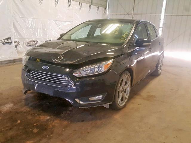 1FADP3J26FL381851 - 2015 FORD FOCUS TITA BLACK photo 2