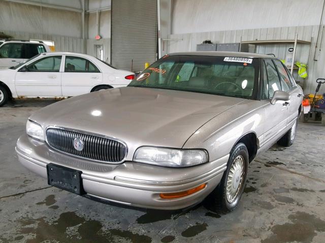 1G4HR52K4WH450213 - 1998 BUICK LESABRE LI TAN photo 2