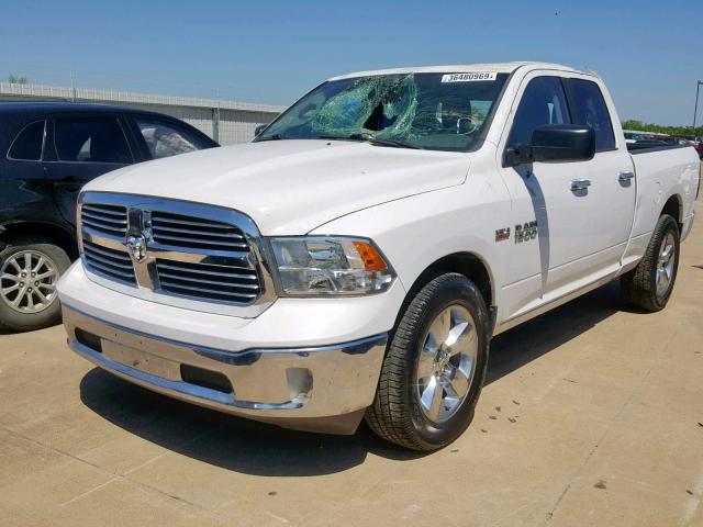 1C6RR6GT4ES236685 - 2014 RAM 1500 SLT WHITE photo 2