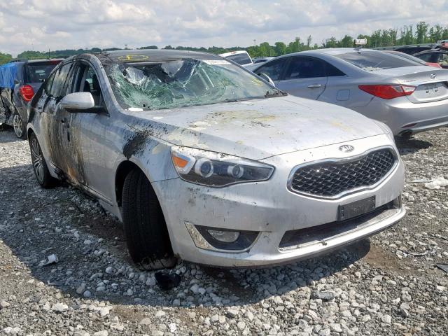 KNALN4D76G5207953 - 2016 KIA CADENZA LU SILVER photo 1