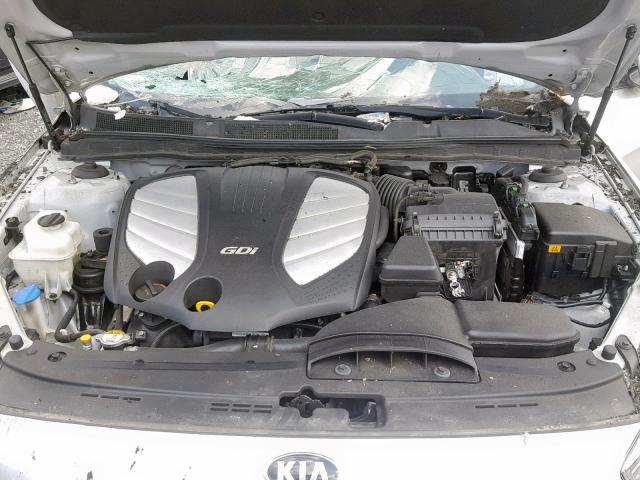 KNALN4D76G5207953 - 2016 KIA CADENZA LU SILVER photo 7