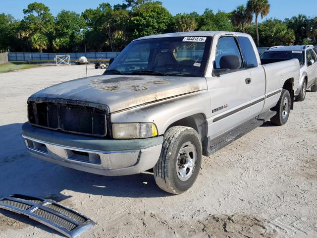 3B7KC23W4XG109143 - 1999 DODGE RAM 2500 GRAY photo 2