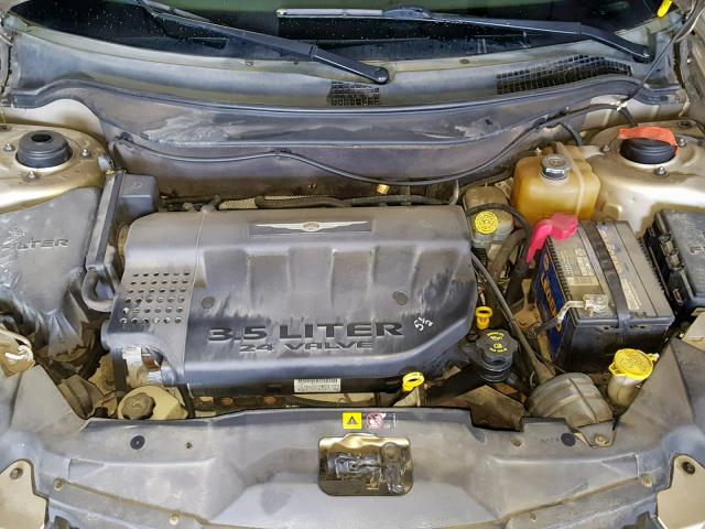 2C4GM684X5R302616 - 2005 CHRYSLER PACIFICA T GOLD photo 7