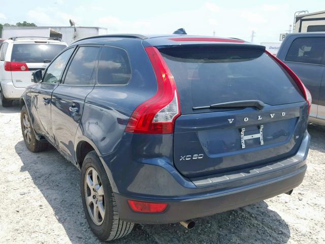 YV4982DL4A2101089 - 2010 VOLVO XC60 3.2 BLUE photo 3