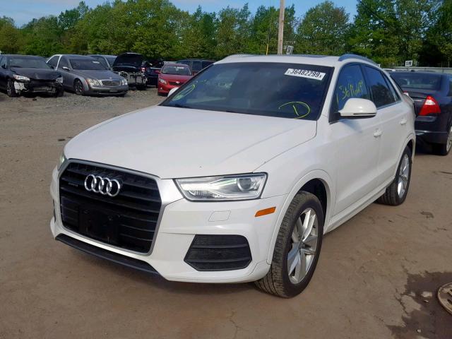 WA1EFCFS8GR022231 - 2016 AUDI Q3 PREMIUM WHITE photo 2