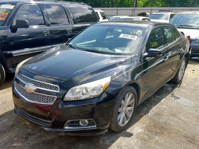 1G11J5SX3DU118169 - 2013 CHEVROLET MALIBU LTZ 黑色 照片 2