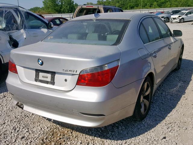 WBANA53585B856582 - 2005 BMW 525 I SILVER photo 4