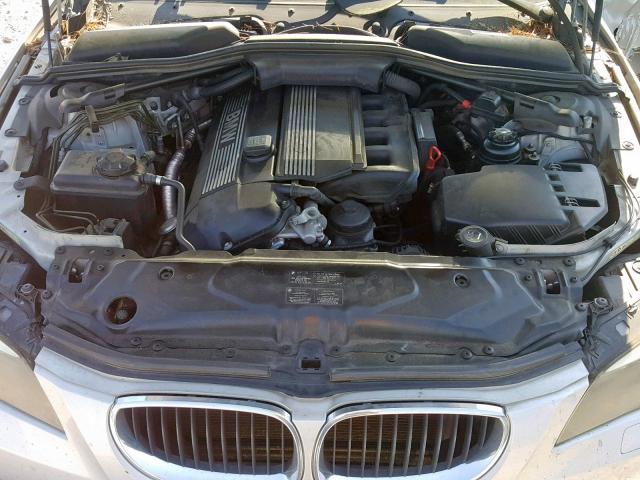 WBANA53585B856582 - 2005 BMW 525 I SILVER photo 7