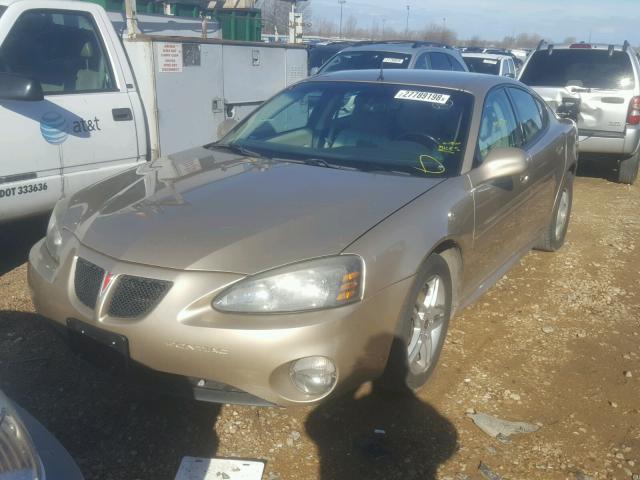 2G2WR524551239427 - 2005 PONTIAC GRAND PRIX ოქროსფერი ფოტო 2