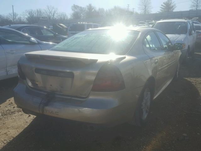 2G2WR524551239427 - 2005 PONTIAC GRAND PRIX ოქროსფერი ფოტო 4