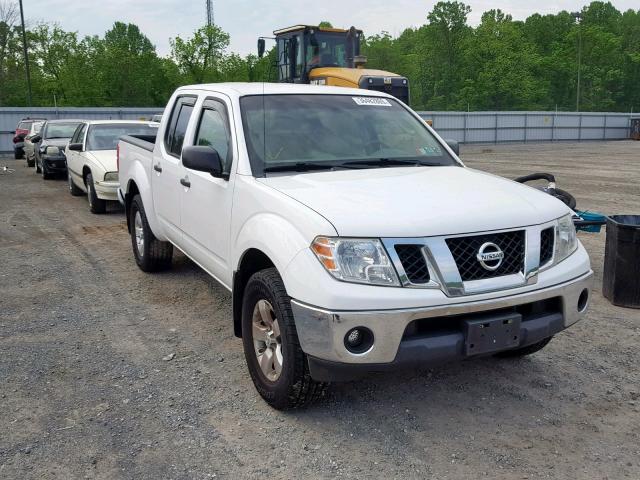 1N6AD07W19C402038 - 2009 NISSAN FRONTIER C WHITE photo 1