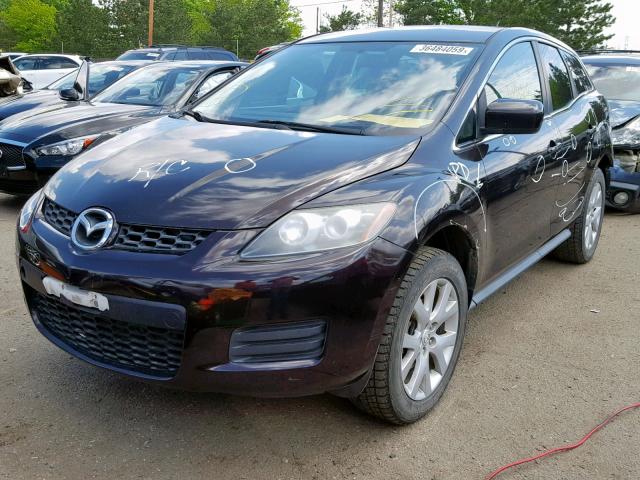 JM3ER293270143909 - 2007 MAZDA CX-7 BLACK photo 2