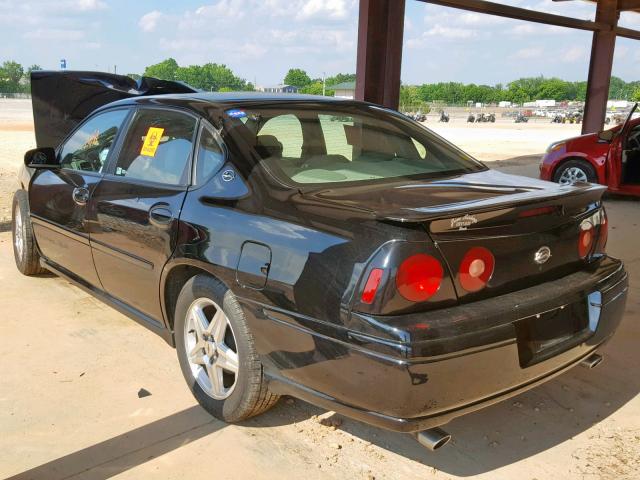 2G1WP521749143296 - 2004 CHEVROLET IMPALA SS BLACK photo 3