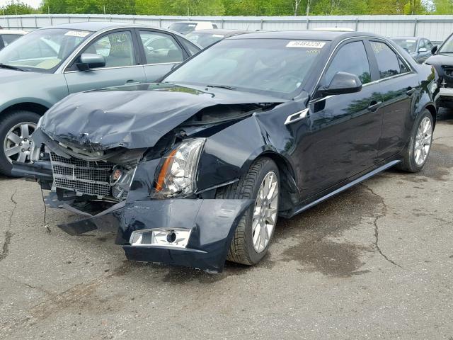 1G6DS5ED8B0153185 - 2011 CADILLAC CTS PREMIU BLACK photo 2