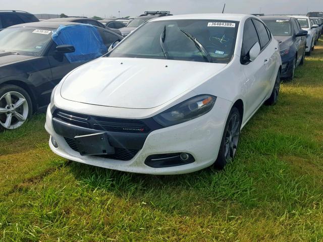 1C3CDFBBXGD516005 - 2016 DODGE DART SXT WHITE photo 2