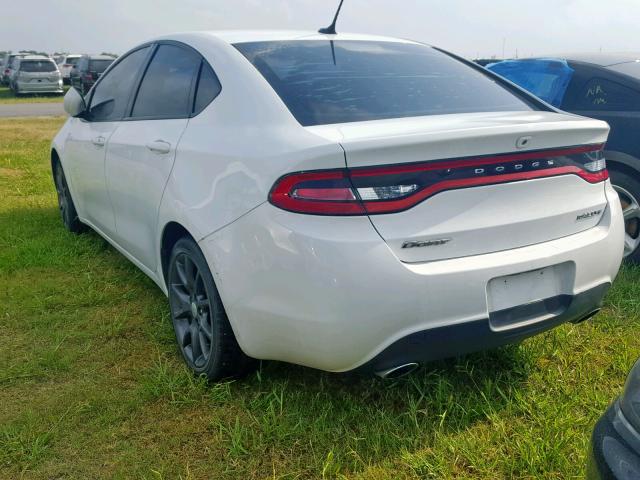 1C3CDFBBXGD516005 - 2016 DODGE DART SXT WHITE photo 3