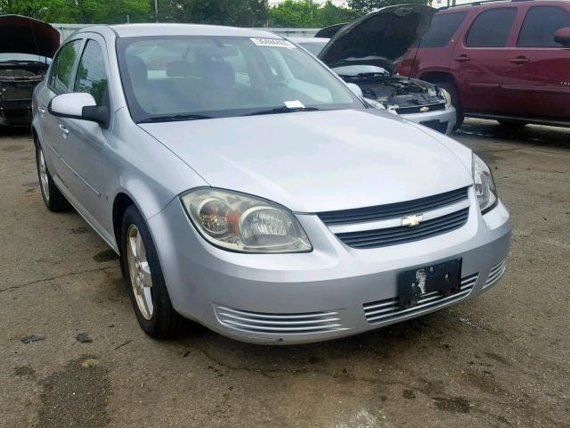 1G1AT58H897101593 - 2009 CHEVROLET COBALT LT SILVER photo 1