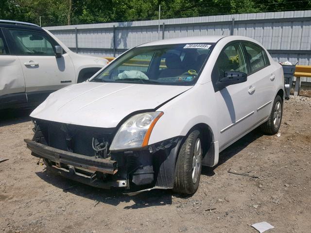 3N1AB61E87L699356 - 2007 NISSAN SENTRA 2.0 WHITE photo 2