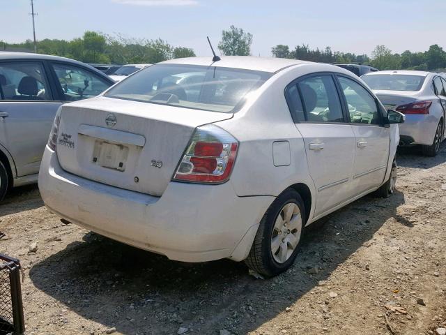 3N1AB61E87L699356 - 2007 NISSAN SENTRA 2.0 WHITE photo 4