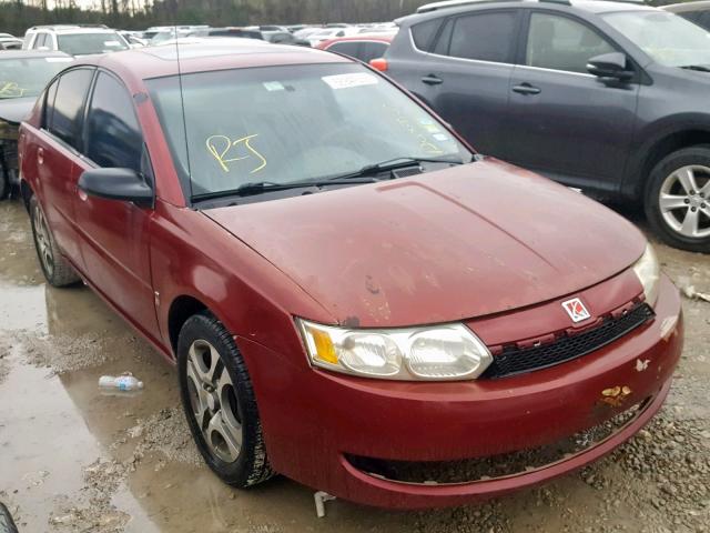 1G8AZ52F85Z147012 - 2005 SATURN ION LEVEL BURGUNDY photo 1