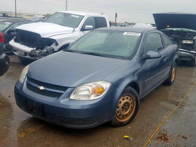 1G1AL15F367771057 - 2006 CHEVROLET COBALT LT BLUE photo 2