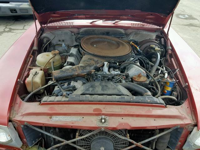 10704412023294 - 1975 MERCEDES-BENZ SL500 RED photo 7